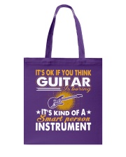 ELECTRIC ACOUSTIC GUITAR TSHIRT FOR GUITARIST Tote Bag thumbnail