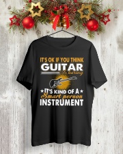 ELECTRIC ACOUSTIC GUITAR TSHIRT FOR GUITARIST Classic T-Shirt lifestyle-holiday-crewneck-front-2