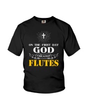 FUNNY DESIGN FOR FLUTE PLAYERS Youth T-Shirt thumbnail