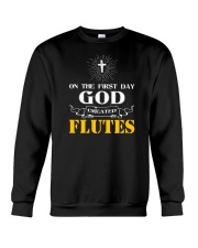 FUNNY DESIGN FOR FLUTE PLAYERS Crewneck Sweatshirt thumbnail