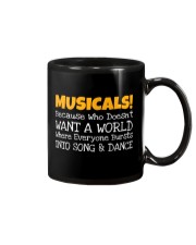 Musicals Want A World Into Song And Dance Theatre Mug thumbnail