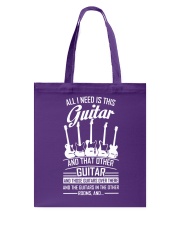 ELECTRIC ACOUSTIC GUITAR TSHIRT FOR GUITARIST Tote Bag thumbnail