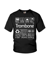 TROMBONE TSHIRT FOR TROMBONIST Youth T-Shirt thumbnail