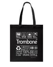 TROMBONE TSHIRT FOR TROMBONIST Tote Bag thumbnail