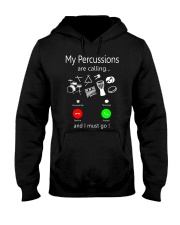 AWESOME DESIGN FOR PERCUSSION PLAYERS Hooded Sweatshirt thumbnail