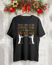 TSHIRT FOR MUSICIAN - MUSIC TEACHER - ORCHESTRA Classic T-Shirt lifestyle-holiday-crewneck-front-2