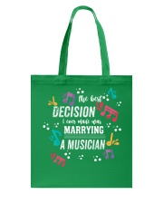 MARRYING COUPLE MARRIED MARRY MUSICIAN TSHIRT Tote Bag thumbnail