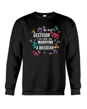 MARRYING COUPLE MARRIED MARRY MUSICIAN TSHIRT Crewneck Sweatshirt thumbnail