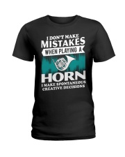 FRENCH HORN TSHIRT FOR HORNIST Ladies T-Shirt thumbnail