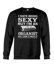 FUNNY DESIGN FOR ORGAN PLAYERS Crewneck Sweatshirt thumbnail