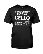 FUNNY TSHIRT FOR CELLO PLAYERS Classic T-Shirt front