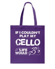 FUNNY TSHIRT FOR CELLO PLAYERS Tote Bag thumbnail