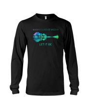 ELECTRIC ACOUSTIC GUITAR TSHIRT FOR GUITARIST Long Sleeve Tee thumbnail