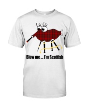 FUNNY BAGPIPES TSHIRT FOR PIPER PIPE BAND Classic T-Shirt front