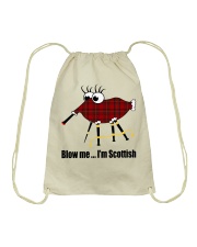 FUNNY BAGPIPES TSHIRT FOR PIPER PIPE BAND Drawstring Bag thumbnail