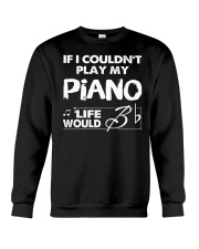 AWESOME DESIGN FOR PIANO PLAYERS Crewneck Sweatshirt thumbnail