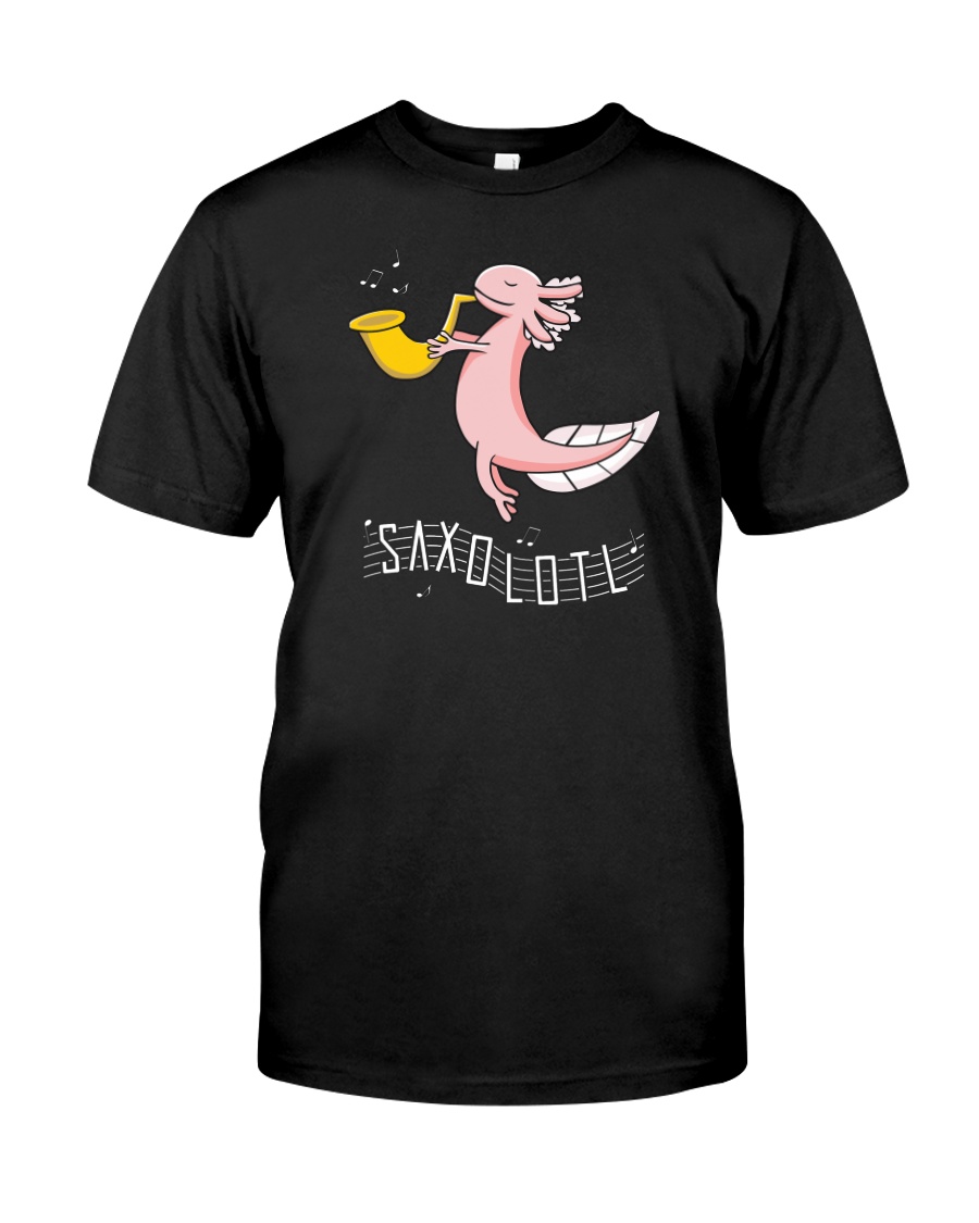 Saxolotl funny sax saxophone tshirt Classic T-Shirt
