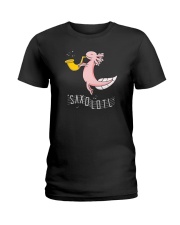 Saxolotl funny sax saxophone tshirt Ladies T-Shirt thumbnail