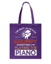 Funny I speak piano pianist tshirt Tote Bag thumbnail
