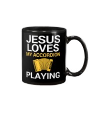 FUNNY DESIGN FOR ACCORDION PLAYERS Mug tile
