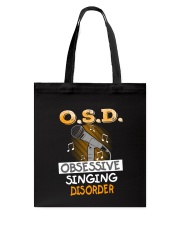 CHOIR SINGING SINGER VOCALIST - SING TSHIRT Tote Bag thumbnail