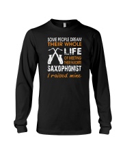 FUNNY SAX TSHIRT FOR SAXOPHONE PLAYER Long Sleeve Tee thumbnail
