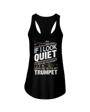 TRUMPET TSHIRT FOR TRUMPETER Ladies Flowy Tank thumbnail