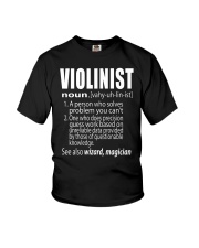 FUNNY TSHIRT FOR VIOLIN PLAYERS Youth T-Shirt thumbnail