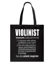 FUNNY TSHIRT FOR VIOLIN PLAYERS Tote Bag thumbnail
