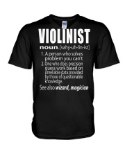 FUNNY TSHIRT FOR VIOLIN PLAYERS V-Neck T-Shirt thumbnail