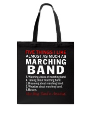 AWESOME TSHIRT FOR MARCHING BAND LOVERS Tote Bag thumbnail