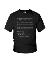 FUNNY MUSIC THEORY TSHIRT FOR MUSICIAN TEACHER Youth T-Shirt thumbnail