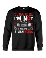 TUBA TSHIRT FOR TUBIST TUBAIST Crewneck Sweatshirt thumbnail
