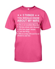 FUNNY DESIGN FOR MUSICIANS Classic T-Shirt front