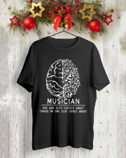 TSHIRT FOR MUSICIAN - MUSIC TEACHER - ORCHESTRA Classic T-Shirt lifestyle-holiday-crewneck-front-2