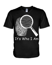 FUNNY DESIGN FOR DRUMMERS V-Neck T-Shirt thumbnail