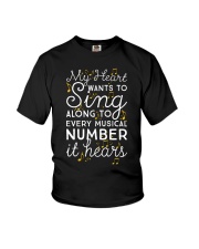 CHOIR SINGING SINGER VOCALIST - SING TSHIRT Youth T-Shirt thumbnail