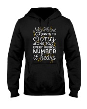 CHOIR SINGING SINGER VOCALIST - SING TSHIRT Hooded Sweatshirt thumbnail