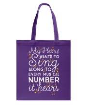 CHOIR SINGING SINGER VOCALIST - SING TSHIRT Tote Bag thumbnail