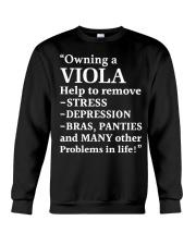 FUNNY TSHIRT FOR VIOLA PLAYERS Crewneck Sweatshirt thumbnail