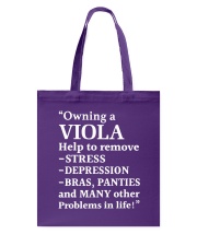 FUNNY TSHIRT FOR VIOLA PLAYERS Tote Bag thumbnail