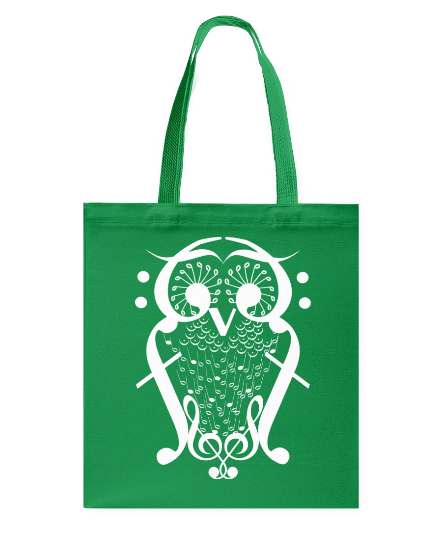 TSHIRT FOR MUSICIAN MUSIC TEACHER - OWL BIRD NOTE Tote Bag