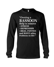 FUNNY DESIGN FOR BASSOON PLAYERS Long Sleeve Tee tile
