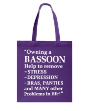 FUNNY DESIGN FOR BASSOON PLAYERS Tote Bag tile