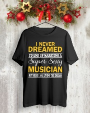 TSHIRT FOR MUSICIAN - MUSIC TEACHER - ORCHESTRA Classic T-Shirt lifestyle-holiday-crewneck-front-2