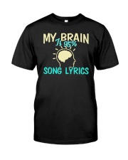 TSHIRT FOR MUSICIAN - MUSIC TEACHER - ORCHESTRA Classic T-Shirt front