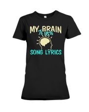 TSHIRT FOR MUSICIAN - MUSIC TEACHER - ORCHESTRA Premium Fit Ladies Tee thumbnail