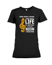 MOTHER'S DAY - MOM TSHIRT FOR MUSIC MUSICIAN Premium Fit Ladies Tee thumbnail