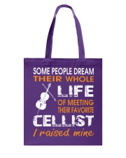 FUNNY TSHIRT FOR CELLO PLAYERS Tote Bag thumbnail