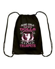 TRUMPET TSHIRT FOR TRUMPETER Drawstring Bag thumbnail